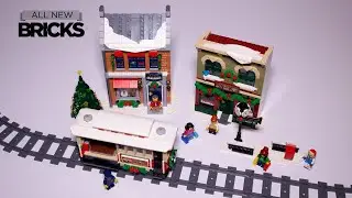 Lego Winter Village 10308 Holiday Main Street with Power Functions Speed Build