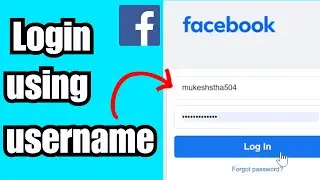 How To Login To Facebook Using Username In 2024 No Email No Phone Needed