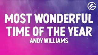 Andy Williams - Its The Most Wonderful Time Of The Year (Lyrics)