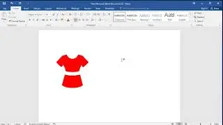 How to insert womans clothes symbol in Word