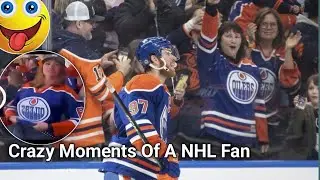 Oilers Fan Flashes Crowd | Ice hockey fan goes viral after flashing crowd