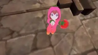 VRChat Moments - Dab battle with tomato girl: Virtual Reality