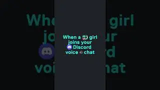 When a Girl Joins Discord Voice Chat ✨ #shorts