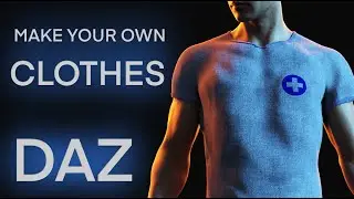 MAKE YOUR OWN CLOTHES FOR DAZ, WORKS ON ANY CHARACTER  (for noobs) EASY