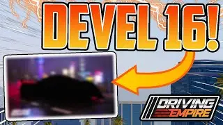 DEVEL 16 IS COMING TO DRIVING EMPIRE!! (New CAR LICENSE Update Leaks!)