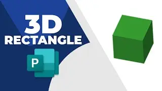 How to draw a 3D Rectangle in Publisher