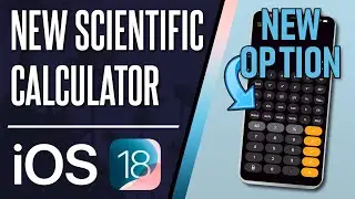 How to Access New Scientific Calculator on iPhone (iOS 18)