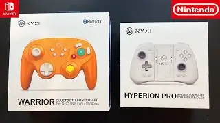 Unboxing - NYXI Warrior Spice Orange Controller and Hyperion Pro Style Joy-pad | Nintendo Switch