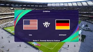 USA U18 vs Germany U18 (04/09/2024) U18 Friendly PES 2021