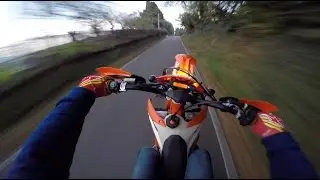 KTM 125 -2016- FULL-POWER [illegal Street Ride]