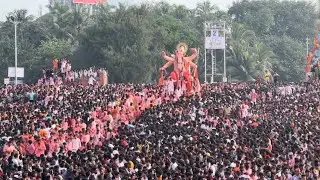 Chinchpokli Cha Chintamani Visarjan At Girgaon Chowpatty 2023 | Mumbai Ganpati Visarjan 2023