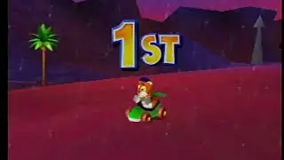 Diddy Kong Racing - Custom Levels - Timber's Day Off - N64 Capture