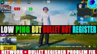 Low Ping But Bullet Not Register | | PUBGMOBILE Emulator |