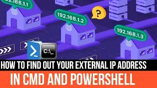 How to find out your external IP address in cmd and PowerShell