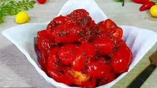 Эти ПОМИДОРЫ 🍅 съедаются ЗА СЕКУНДУ! Очень вкусные маринованные помидоры!!!...