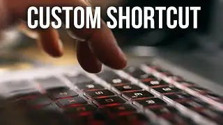 Custom Shortcuts with Menu Items and Actions in Photoshop