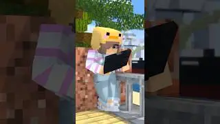 Та самая крутая Аня в Майнкрафте #shorts #майнкрафт #minecraft