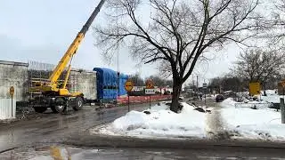 Видеоблог истории Твери. Развязка на ул. Фрунзе и реконструкция Горбатого моста январь, февраль 2024