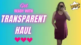 4K Transparent Summer Dresses 2024 Try On Haul