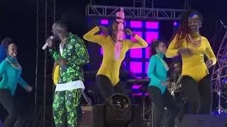 Azina Aseka & One More Touch - Bebe Cool Live Performance (Golden Heart Concert Kololo)