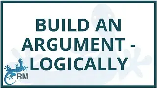 Academic tools and resources: Build an argument in a logical way