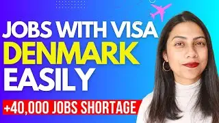 How to get a JOB with VISA in DENMARK EASILY | Move to Denmark with Positive List