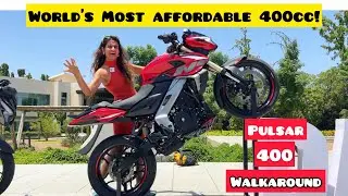 Pulsar 400 walkaround | Just ₹1.8L 😮