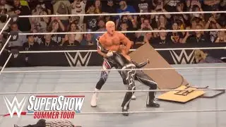 Cody Rhodes vs Shinsuke Nakamura - WWE LIVE 6/22/2024