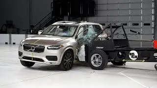 2023 Volvo XC90 updated side IIHS crash test