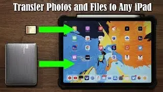 Connect Any Hard Drive or SD Card to iPad Pro