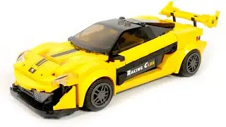 How to Build LEGO McLaren P1 -   Sluban M38-B0956