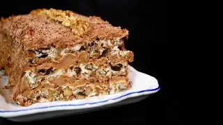 РОЖДЕСТВЕНСКИЙ ТОРТ С ОРЕХАМИ | Christmas Nuts Cake