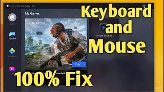 [Hindi] Tencent gaming buddy keyboard mouse not working || Pubg keyboard not working