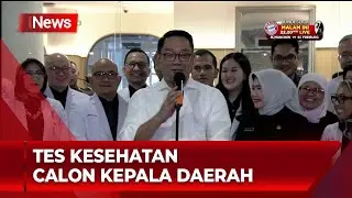 Ridwan Kamil-Suswono Jalani Pemeriksaan Kesehatan - iNews Sore 01/09