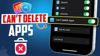 How to Delete Apps on iPhone | Cant Delete iPhone Apps | Uninstall Apps on iPhone