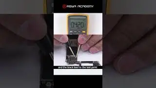 iPhone motherboard repair multimeter online foundation course