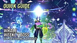 Killing Whale FAST - Guide & Tips Weekly Boss All-Devouring Narwhal