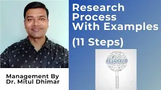 Research Process (11 steps) / Research methodology