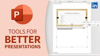 PowerPoint Tutorial - Tools for better presentations