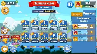 Angry Birds Friends. Slingathlon (08.08.2024). All levels 3 stars. Passage from Sergey Fetisov