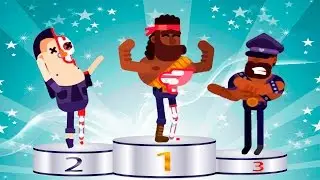 ПОБЕДИЛ В ТУРНИРЕ! Безумная Мультяшная Игра про ДУЭЛЬ ГЕРОЕВ Bowmasters