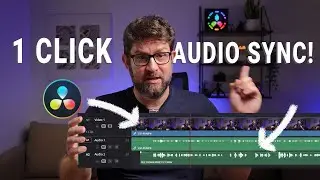 DaVinci Resolve 18.6: Easy 1 Click Audio Sync & Mono Stereo Setup | Christian’s Tech Tips Episode 3