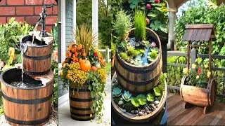 Genius Wine Barrel Garden Hacks to Transform Your Backyard!