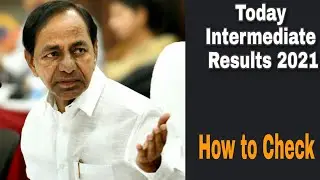 Ts Inter Results 2021 | Telangana Inter Results 2021 |How To Check Online 2021