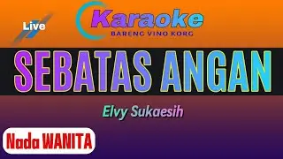 Elvy Sukaesih, SEBATAS ANGAN KARAOKE [ Nada Wanita ]