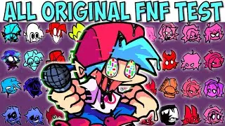 ALL ORIGINAL FNF CHARACTERS | FNF Character Test | Gameplay VS Playground