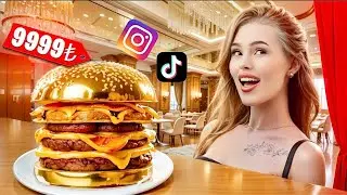 INSTAGRAMDA MİLYONLARCA İZLENEN POPÜLER YEMEKLERİ DENEDİK !!