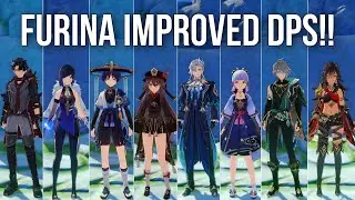 8 Best DPS with Furina Showcase!! Is She Really The Best Meta Changing Character In Genshin Impact??