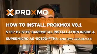 How to Install Proxmox 8.1 - Complete step-by-step