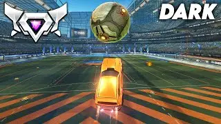 1 HOUR of DARK Rocket League Gameplay (SSL 2v2)